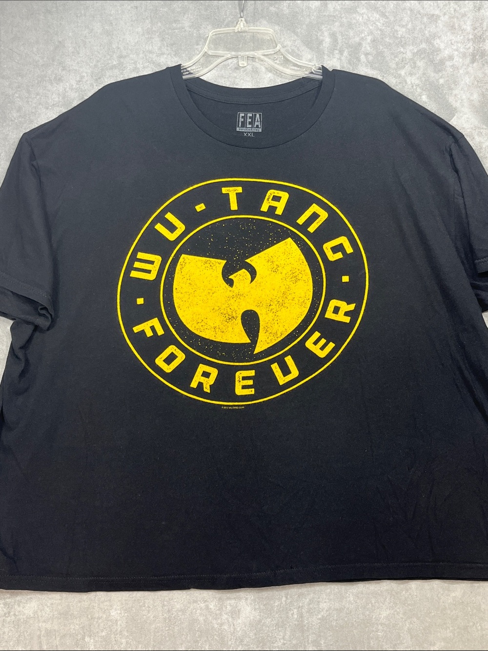 2013 Wu-Tang Clan Forever Logo T Shirt XXL FEA Hip Hop Rap Tee